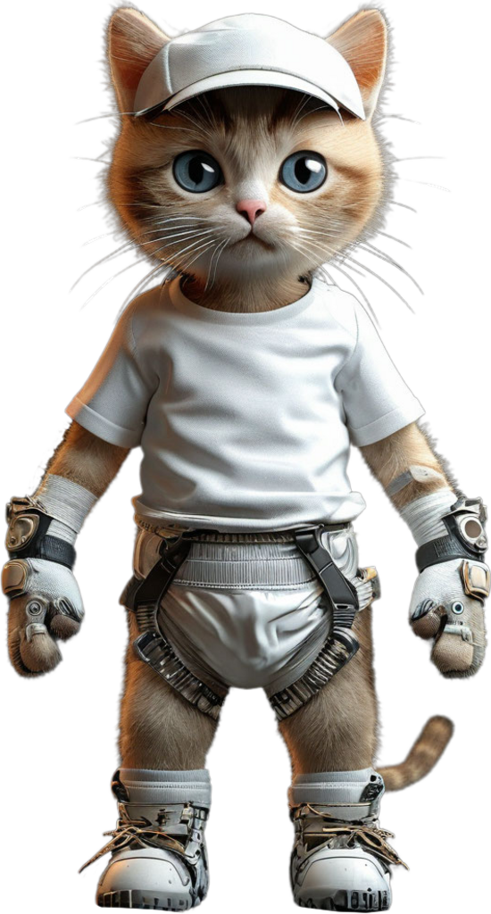 Simone the prospector cat